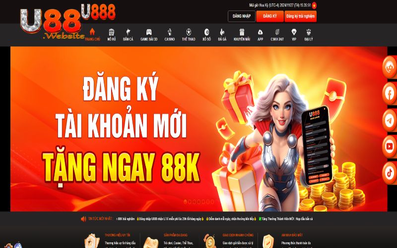 Những thế mạnh vượt trội của U88 Slot thu hút người chơi